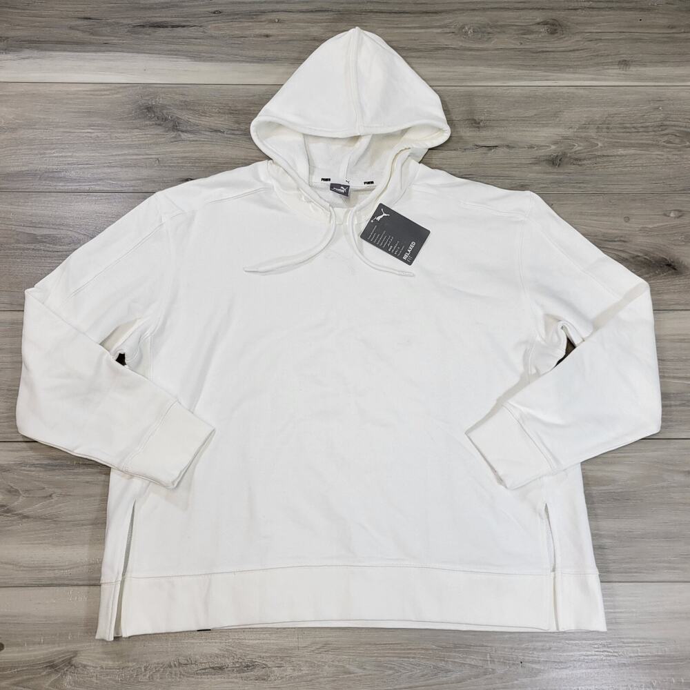 Puma Pullover Hoodie Women's XL White Her New